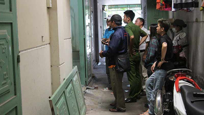 Căn phòng trọ phát hiện nữ thợ may tử vong bên trong