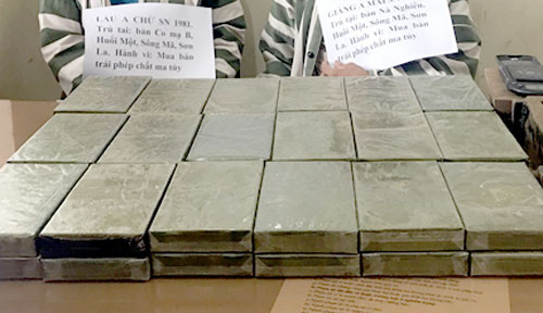 Số heroin cơ quan điều tra thu giữ