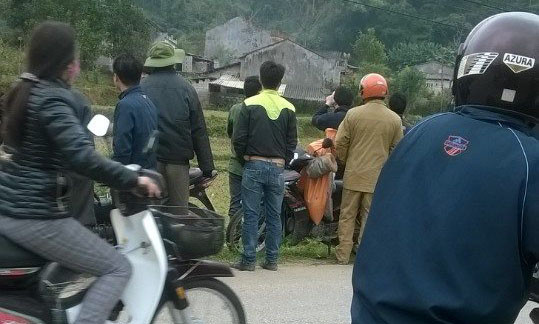 Hiện trường vụ việc. Ảnh: X. Trai.