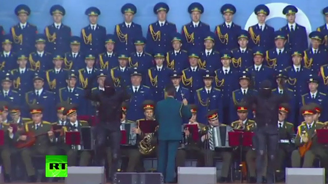 Đặc nhiệm Nga trình diễn nhảy robot