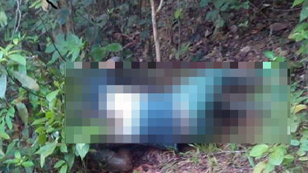 Hiện trường phát hiện thi thể nam giới đang trong giai đoạn phân hủy.