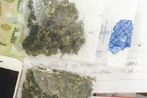 Tang vật bị cơ quan công an thu giữ.