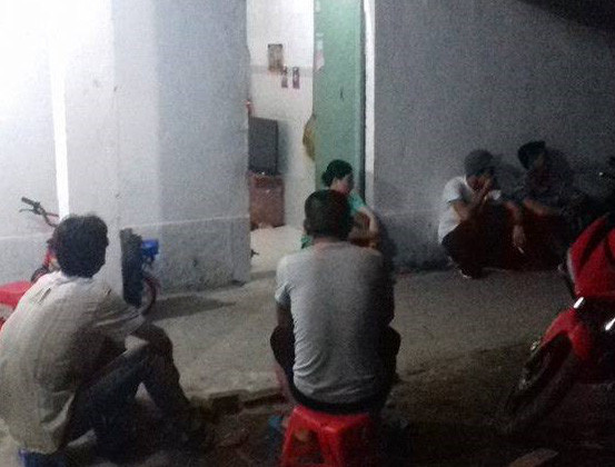 Phòng trọ nơi xảy ra vụ việc.