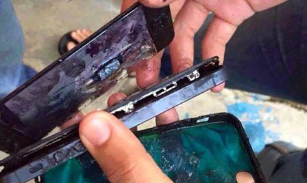 Smartphone có thể phát nổ khi quá nóng