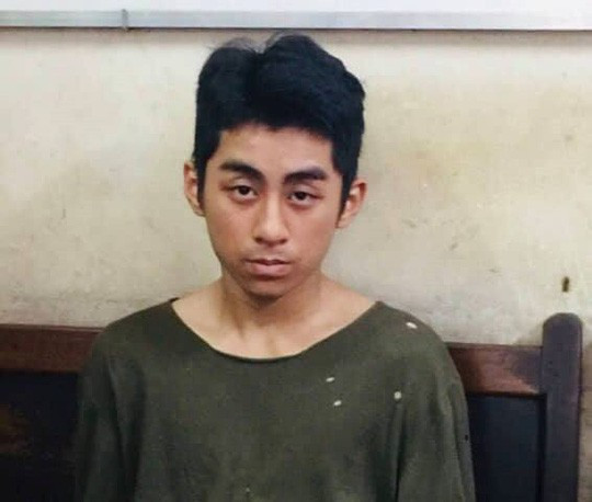 Trần Duy Khang tại công an