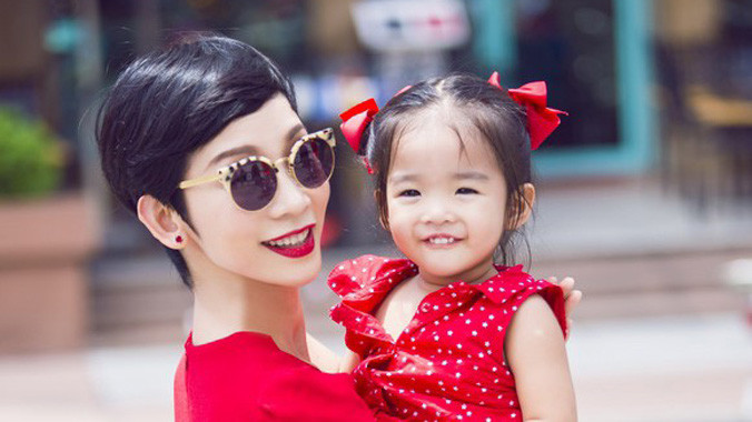 Xuân Lan cho biết, con gái là tài sản, tình yêu lớn nhất của cô. 