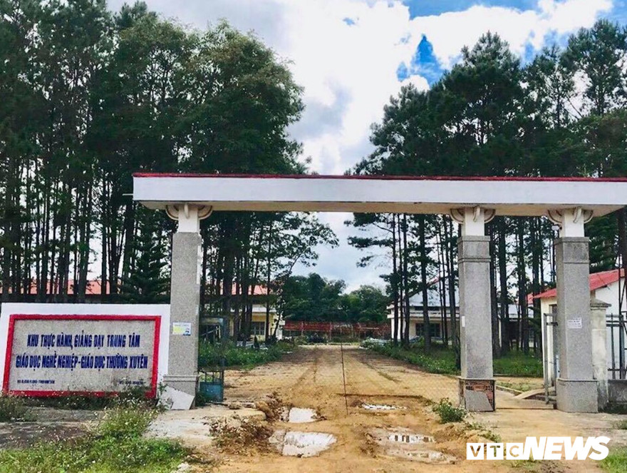 Trung tâm Giáo dục nghề nghiệp - Giáo dục thường xuyên ở Kon Tum. Ảnh: VTC News