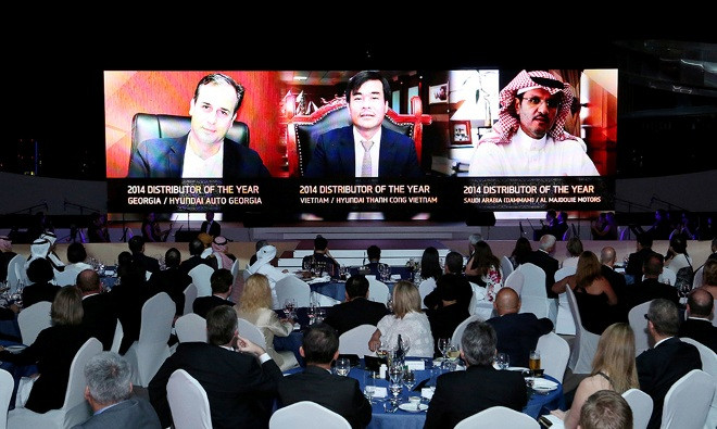 Hyundai Thành Công lọt Top 3 tốt nhất của Hyundai toàn cầu