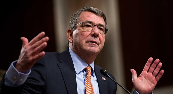 Bộ trưởng Quốc phòng Hoa Kỳ Ashton Carter. (Nguồn: POLITICO)