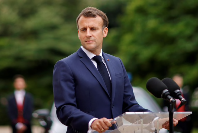 Tổng thống Pháp Emmanuel Macron. (Ảnh: Reuters)