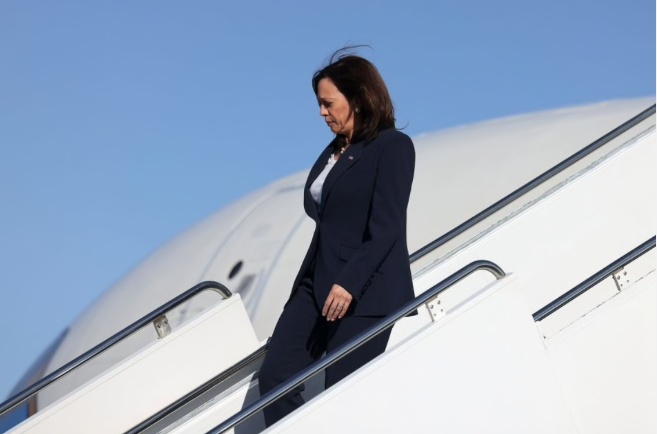 Phó Tổng thống Mỹ Kamala Harris. (Ảnh: Reuters)