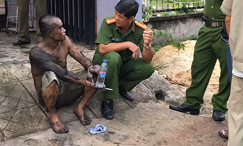 Ông Nguyễn Ngọc Thanh nghi ngáo đá và tự đốt nhà của mình