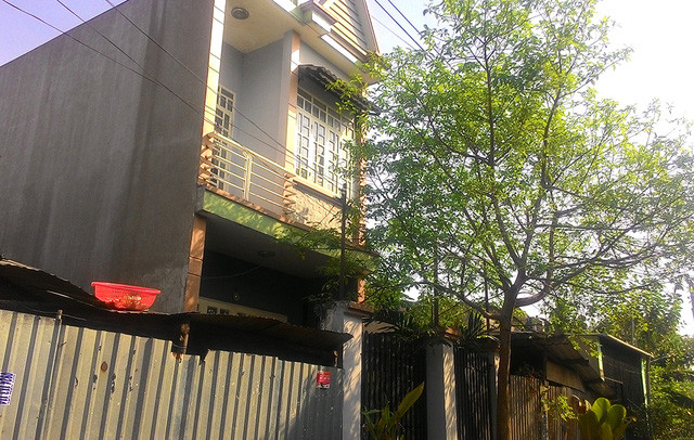 Căn nhà xảy ra sự cố