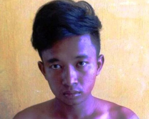 Nhân tại cơ quan điều tra. Ảnh: Hải Hiếu