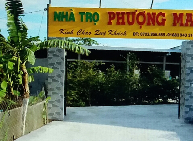 Nhà trọ nơi xảy ra vụ việc