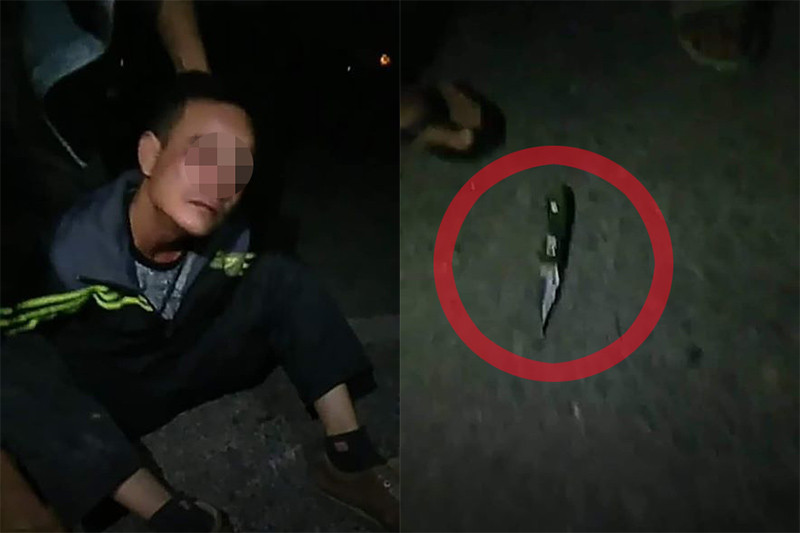 Đối tượng và con dao.