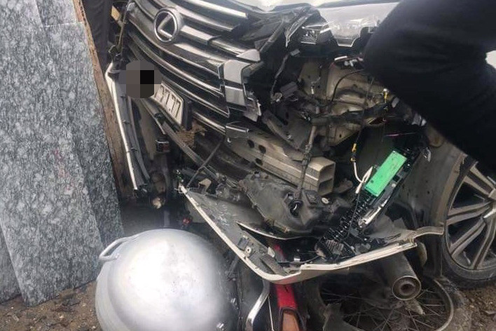 Hiện trường vụ việc.