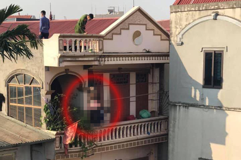 Hiện trường vụ việc.