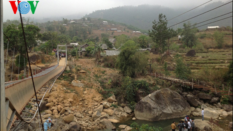 Cây cầu nơi xảy ra vụ việc đáng tiếc khiến nhiều người thiệt mạng.