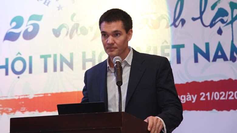 Ông Mike MacDonald , Giám đốc Công nghệ Tập đoàn Huawei khu vực Đông Nam Châu Á.