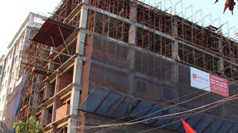 Công trình xảy ra tai nạn.