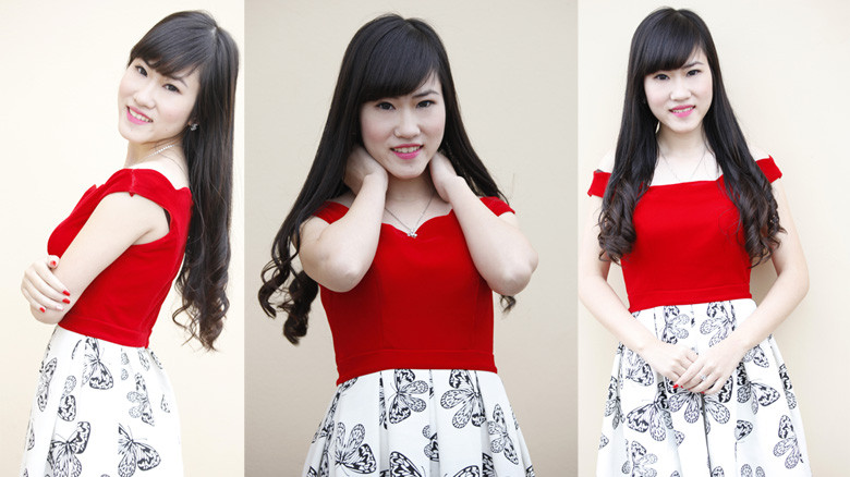  Nữ sinh thanh lịch dự thi Người đẹp Kinh Bắc