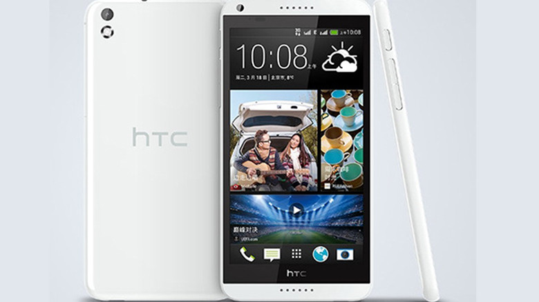 Phablet 5,5 inch dáng mỏng mới của HTC