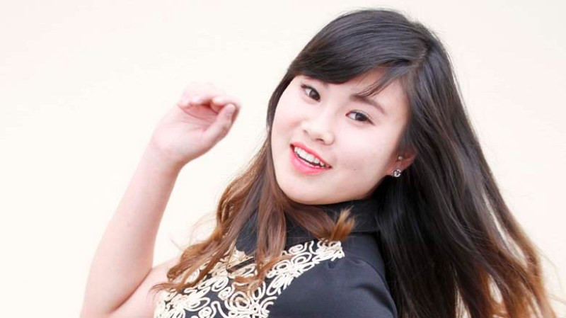 Thu Trang tự tin tham dự cuộc thi Người đẹp Kinh Bắc