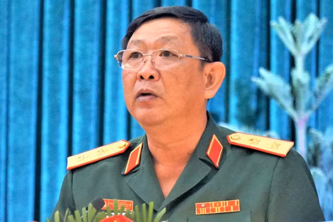 Trung tướng Huỳnh Chiến Thắng. Ảnh: Thành ủy Cần Thơ.