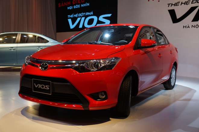 Cận cảnh Toyota Vios mới 
