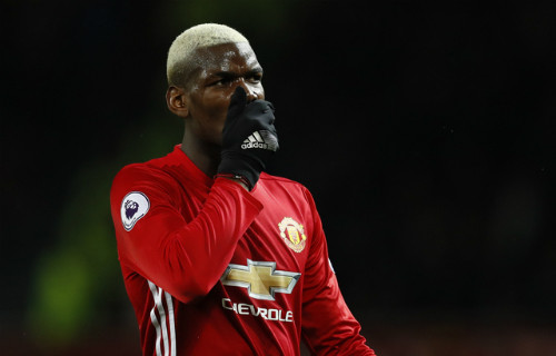 Pogba và các đồng đội chiếm thế áp đảo nhưng không kiếm được một bàn thắng. Ảnh: Reuters.