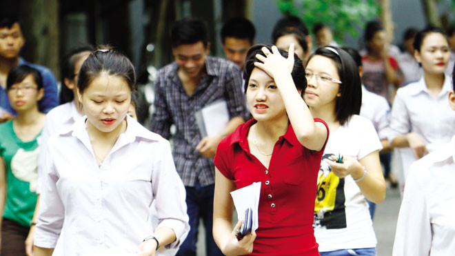 Bỏ điểm sàn, chất lượng đầu vào sẽ được kiểm soát bằng các tiêu chí nào là điều dư luận đang hết sức quan tâm. Ảnh: Như Ý