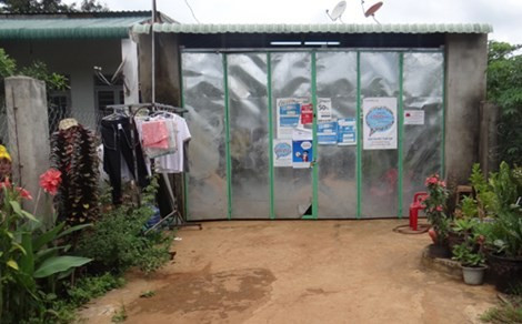 Căn nhà nơi xảy ra án mạng