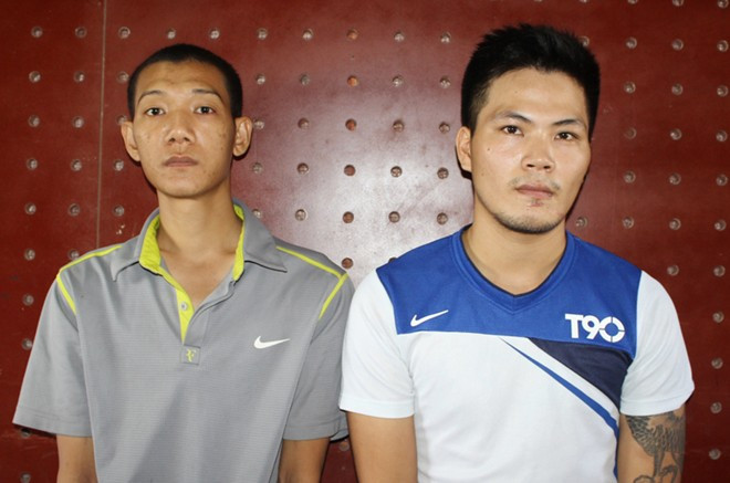 Cường và Mạnh. Ảnh: T.L