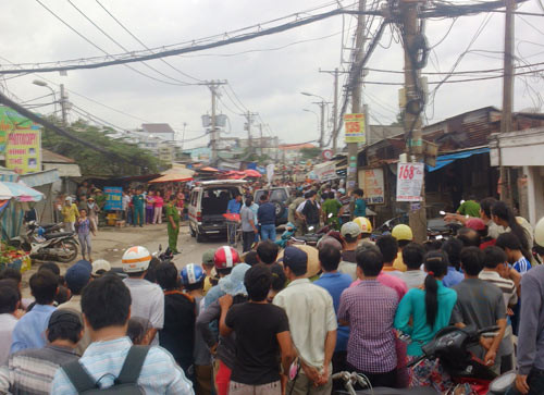 Hình ảnh hiện trường vụ hỗn chiến