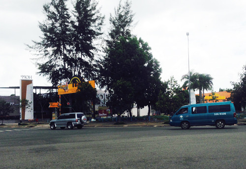 Nơi được cho là xảy ra vụ đánh nhau. Ảnh: Cửu Long