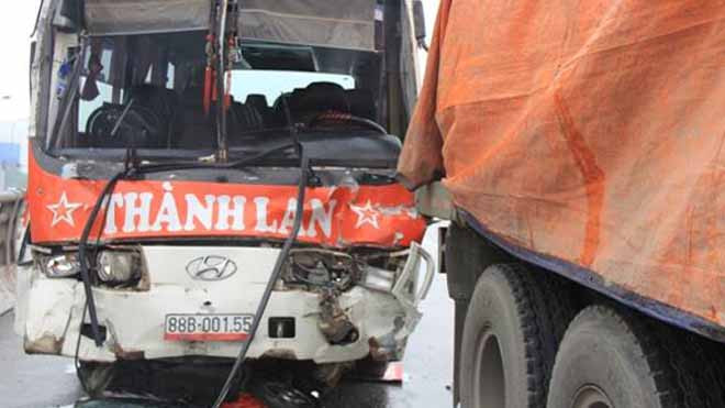 Hiện trường vụ tai nạn.