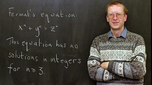 Giáo sư Andrew Wiles.