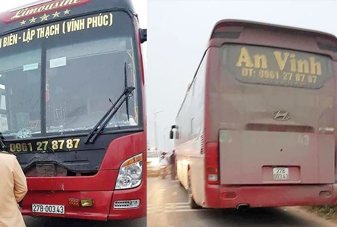 VIDEO: Hiện trường vụ tai nạn thảm khốc 7 người chết ở Vĩnh Phúc