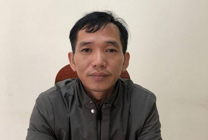 Phú tại cơ quan điều tra.