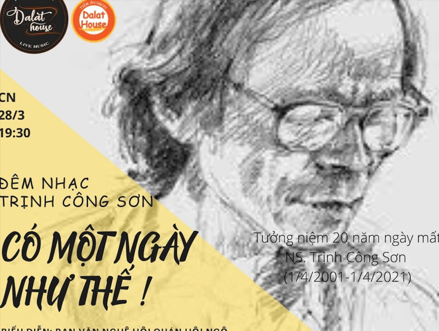 Ðêm nhạc Trịnh Công Sơn tại TPHCM.