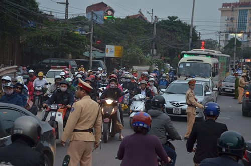 Một số tuyến phố sẽ cấm các phương tiện lưu thông trong dịp 2/9. Ảnh minh họa: Thanh Hà.