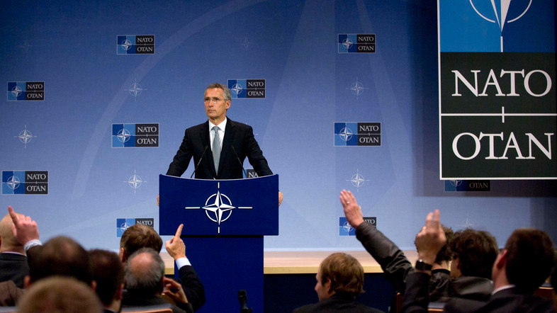 Tổng thư ký NATO Jens Stoltenberg. Ảnh: AP.