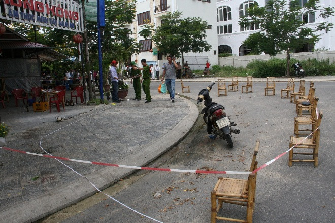 Hiện trường nơi xảy ra án mạng