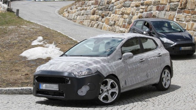 Lộ ảnh Ford Fiesta 2018 thiết kế thay đổi toàn diện