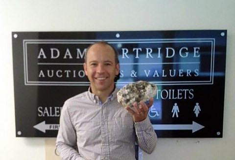 Anh Adam Partridge dự định sẽ đem nó đi bán đấu giá vào ngày 25/9.