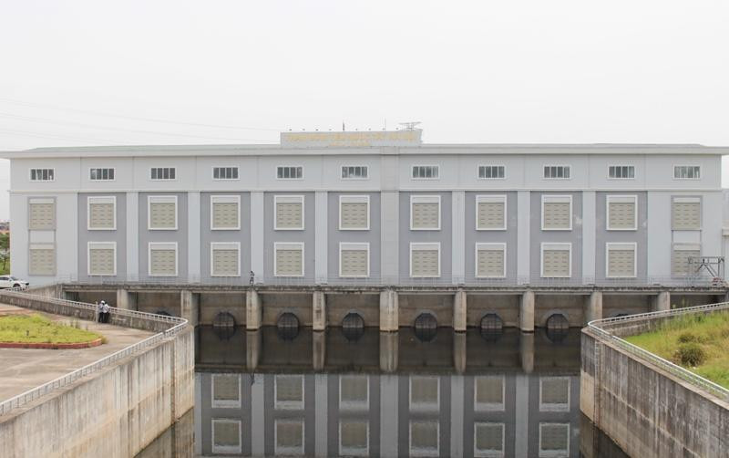 Cận cảnh trạm bơm nghìn tỷ chống ngập 'lụt' tiến độ tại Hà Nội