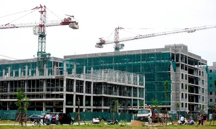 Một dự án chung cư tại Hà Đông, Hà Nội có giá bán thấp hơn nhà ở xã hội. Ảnh: Như Ý.