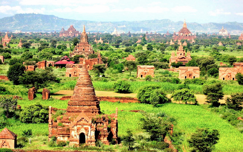 Vẻ đẹp mê mụ của Myanmar