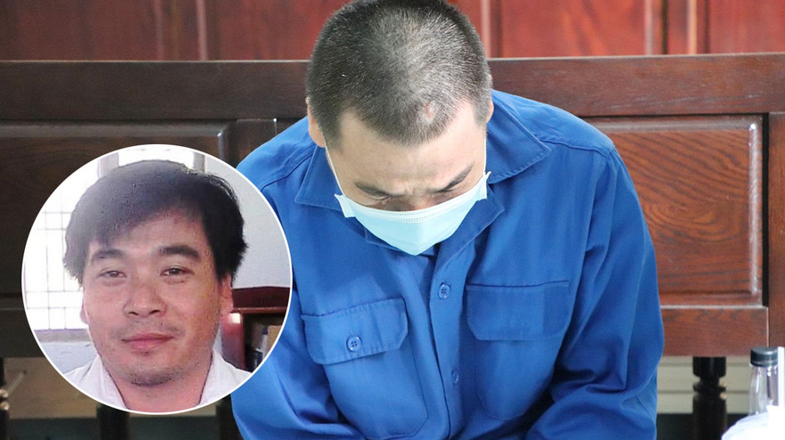 Cựu thầy giáo - bị cáo Nguyễn Hoàng Nhựt tại phiên tòa